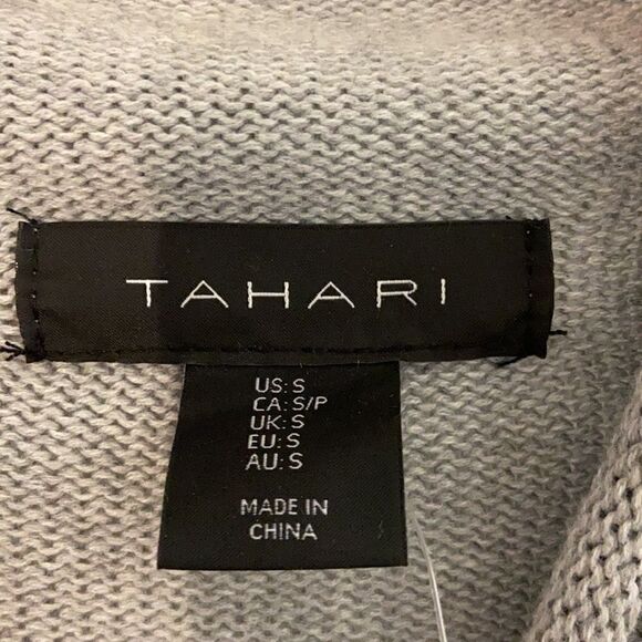 New Tahari Mock Neck Women Knit Size Small * Issue * - Picture 4 of 8